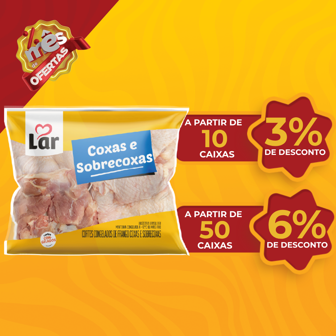 Coxa com Sobre Cong 20kg - Lar